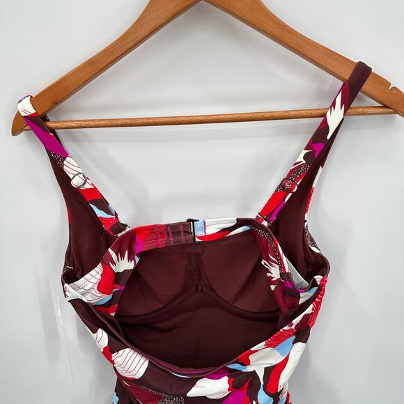 ATHLETA NWT Square Nek Bra Cup Tankini // 32D/DD - Picture 8 of 14